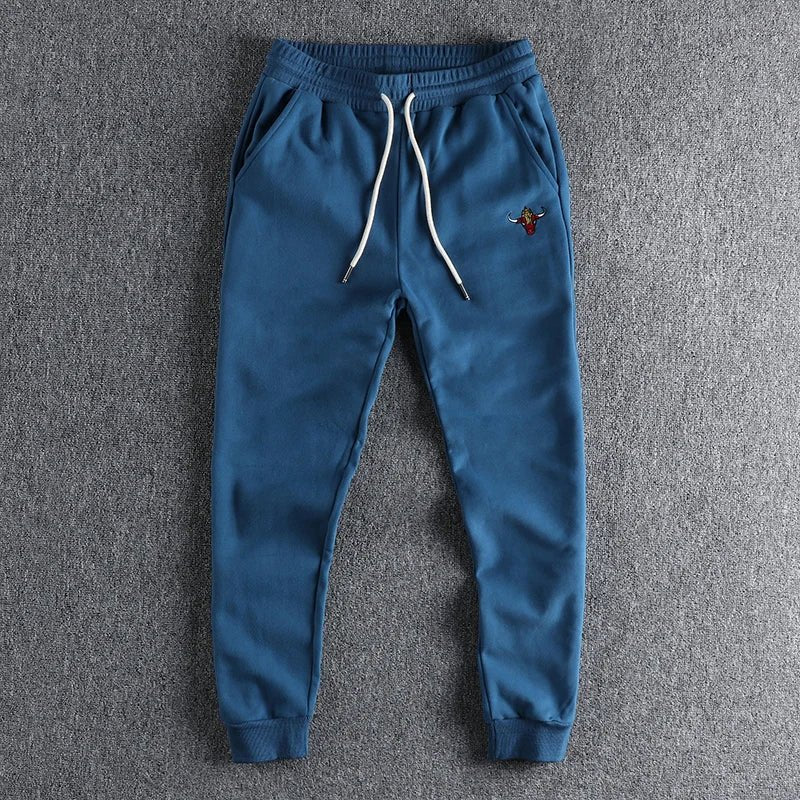 Retro velvet sport joggers - Antonios