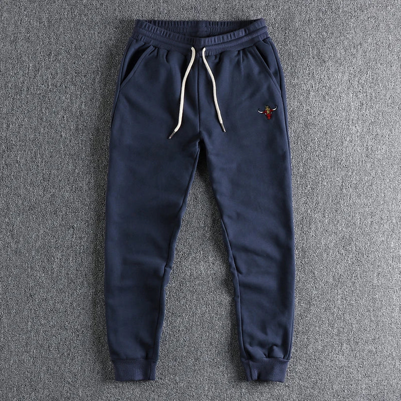 Retro velvet sport joggers - Antonios