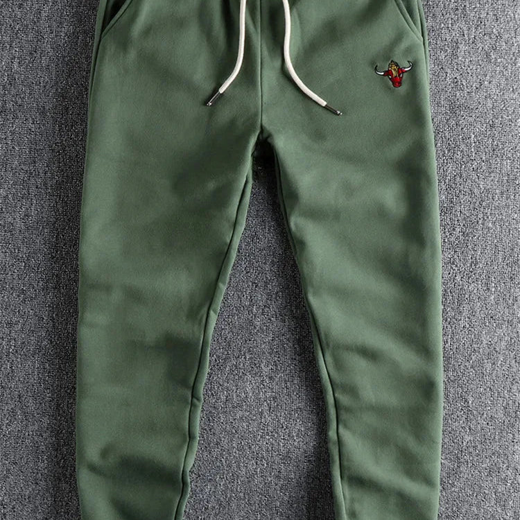 Retro velvet sport joggers - Antonios
