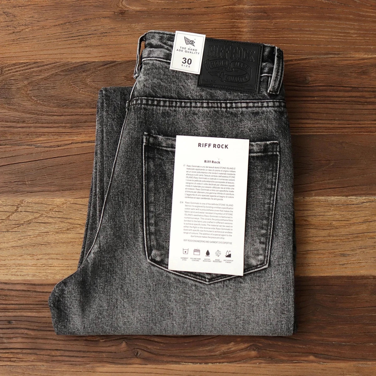 Rock and roll denim jeans - Antonios