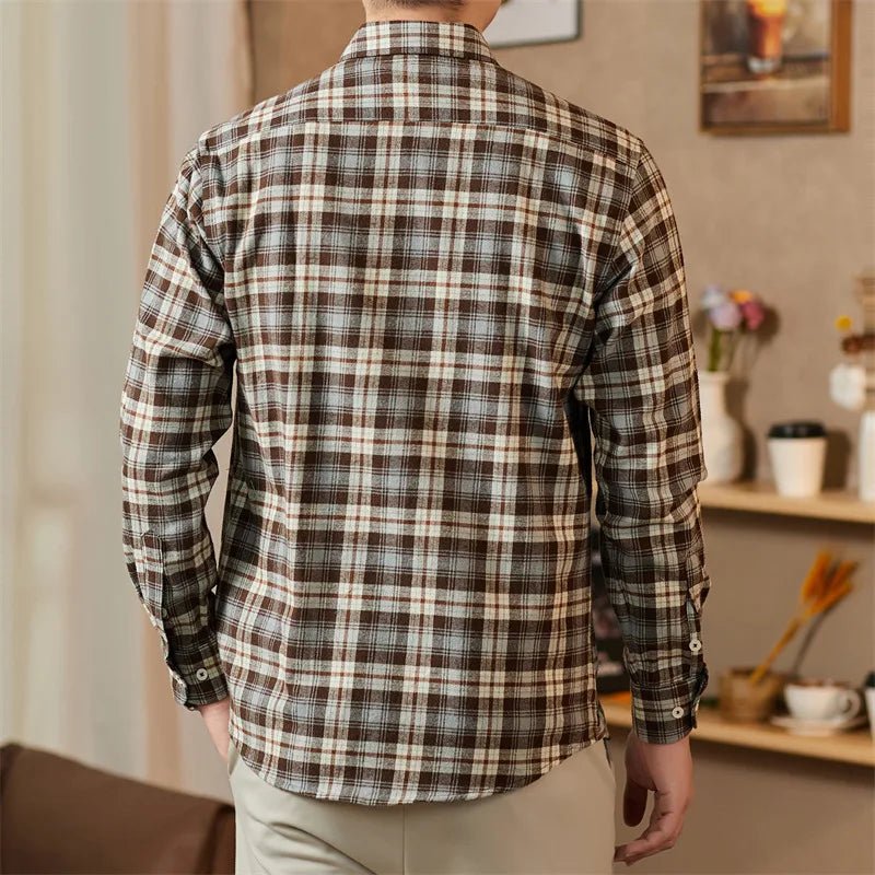 Ronald casual plaid shirt - Antonios