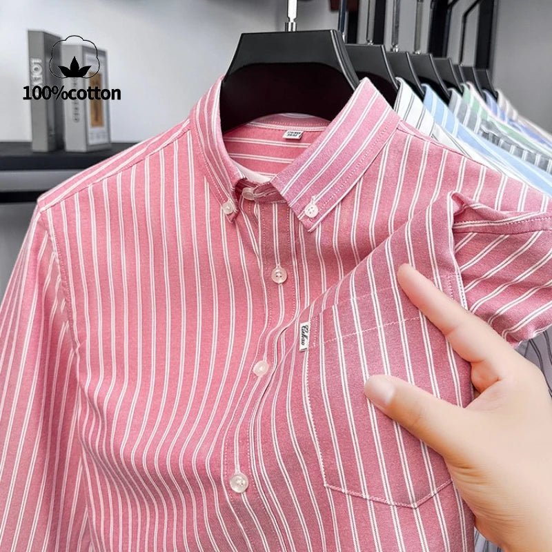 Santorini classic striped shirt - Antonios
