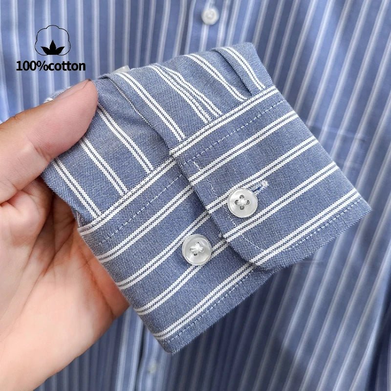 Santorini classic striped shirt - Antonios