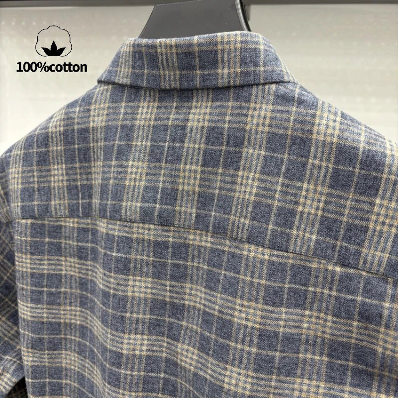 Santorini double - sided brushed shirt - Antonios