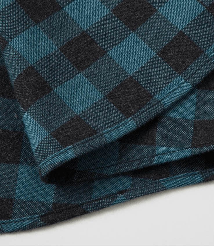 Santorini flannel plaid shirt - Antonios