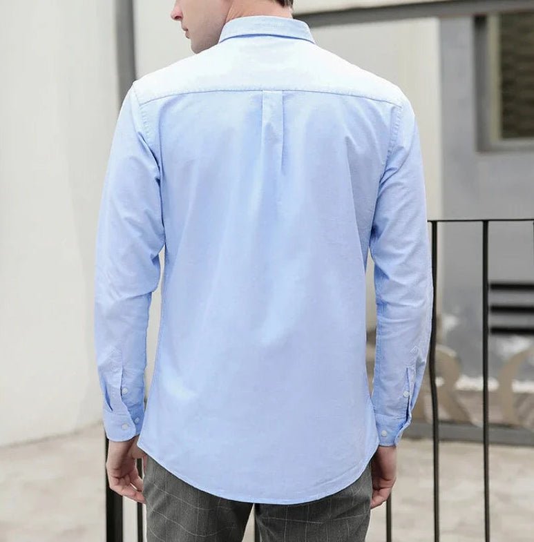 Santorini office solid shirt - Antonios