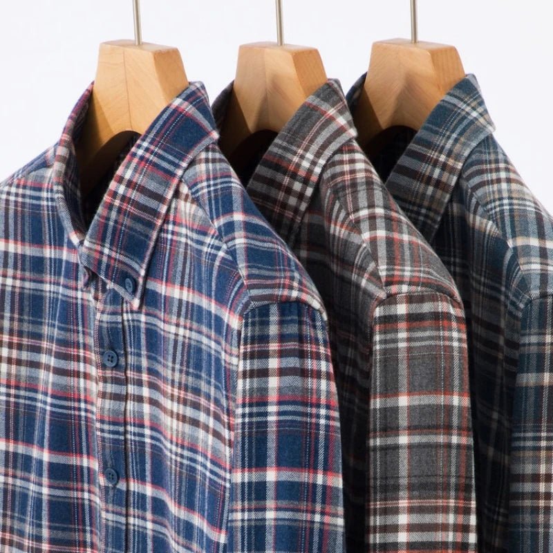 Santorini premium flannel shirt - Antonios