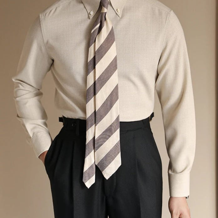 Slim fit business shirt formal and casual elegance - Antonios