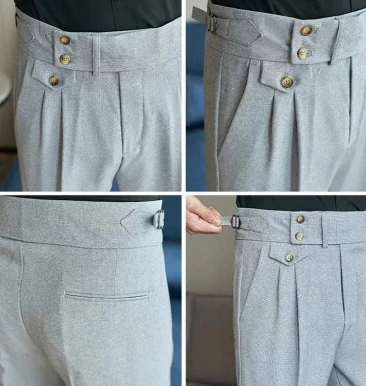 Slim fit suit elegant pants - Antonios