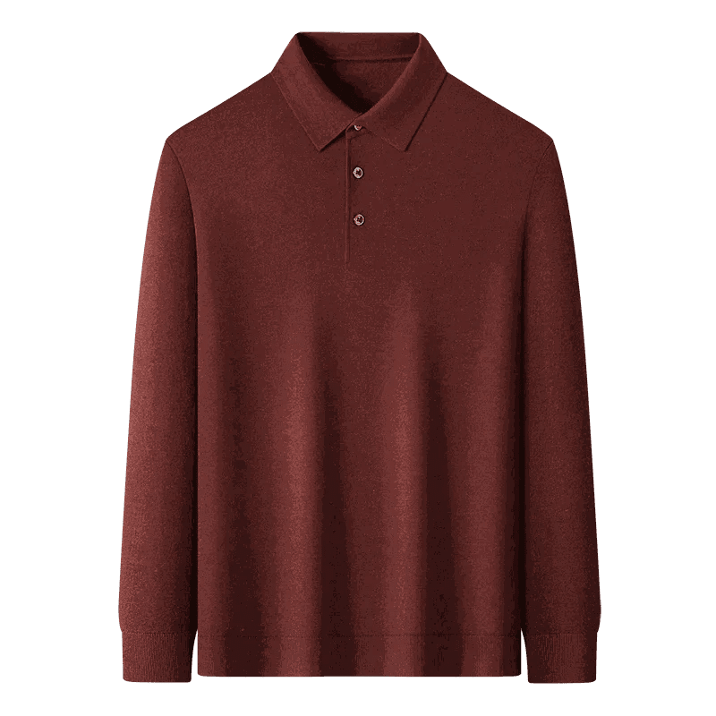 Slim fit wool autumn sweater - Antonios