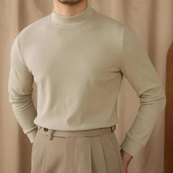 Soft half turtleneck sweater - Antonios