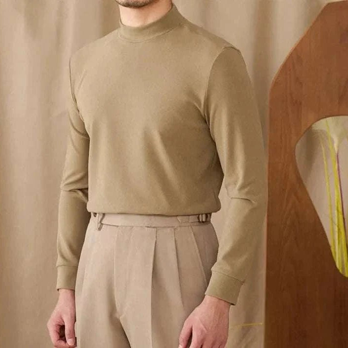 Soft half turtleneck sweater - Antonios