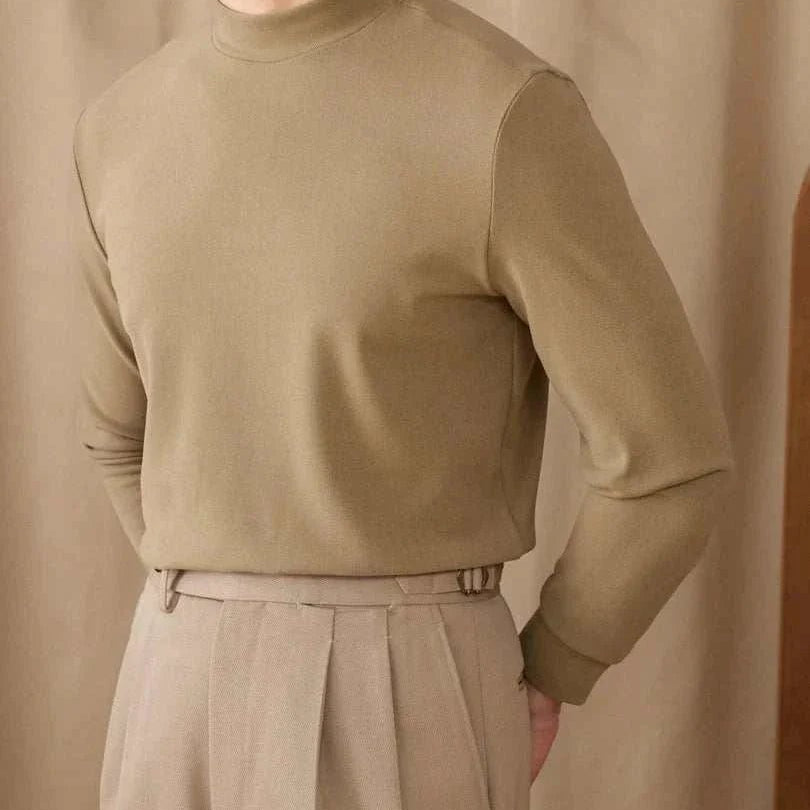 Soft half turtleneck sweater - Antonios