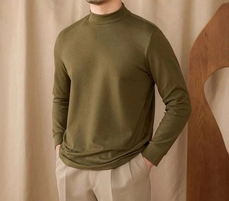 Soft half turtleneck sweater - Antonios