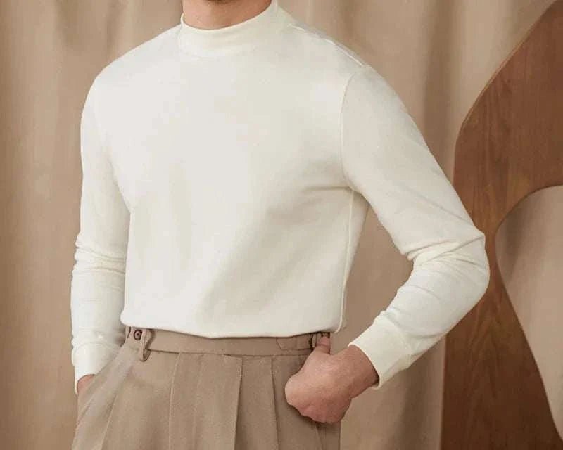 Soft half turtleneck sweater - Antonios