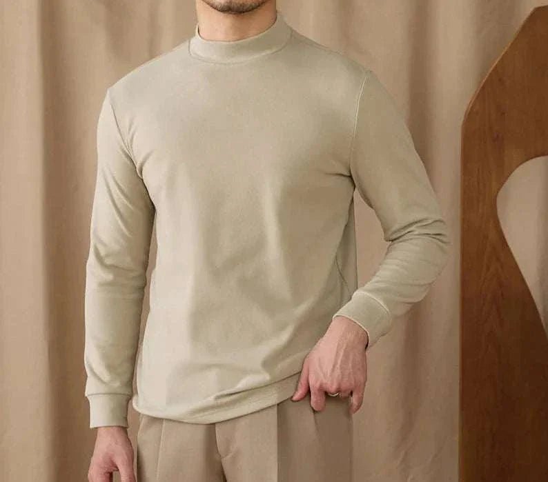 Soft half turtleneck sweater - Antonios