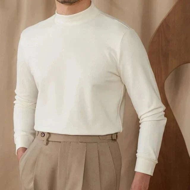 Soft half turtleneck sweater - Antonios