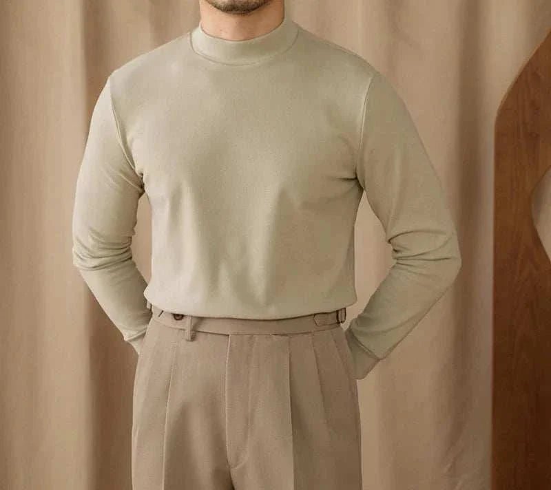 Soft half turtleneck sweater - Antonios