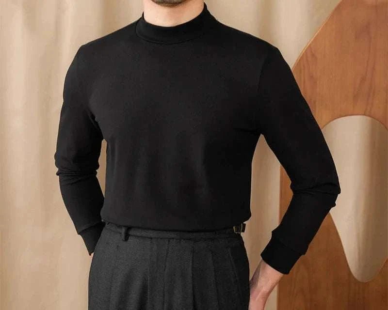 Soft half turtleneck sweater - Antonios