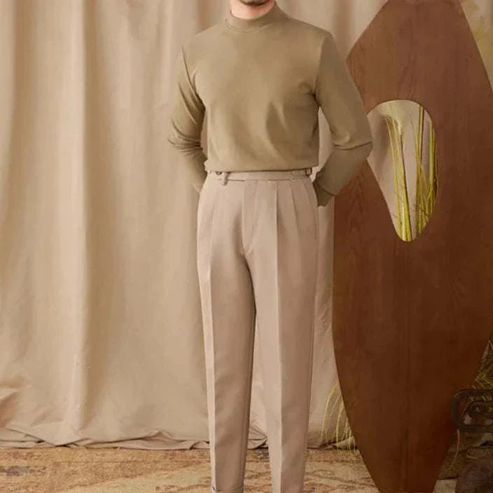 Soft half turtleneck sweater - Antonios