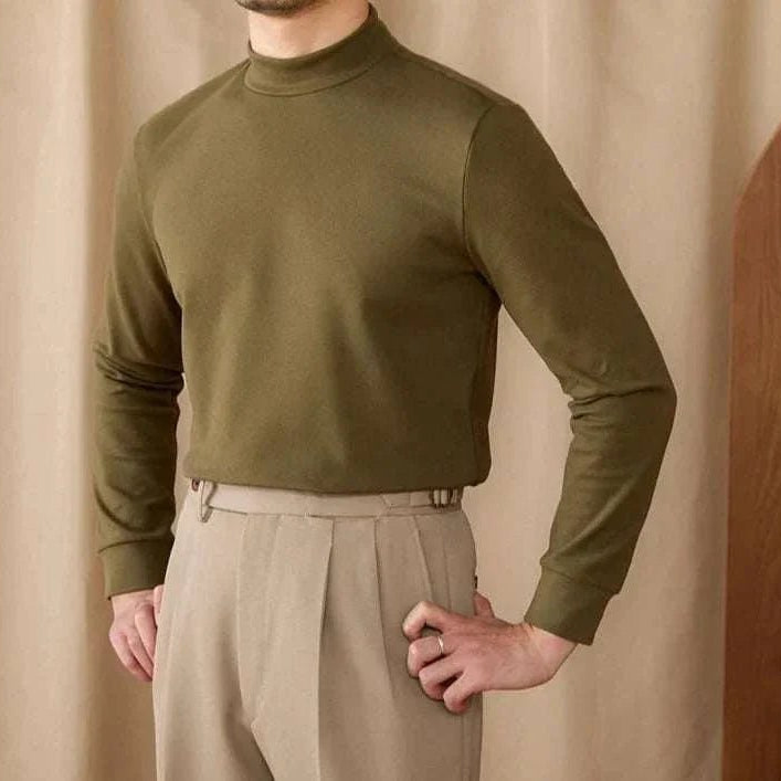 Soft half turtleneck sweater - Antonios