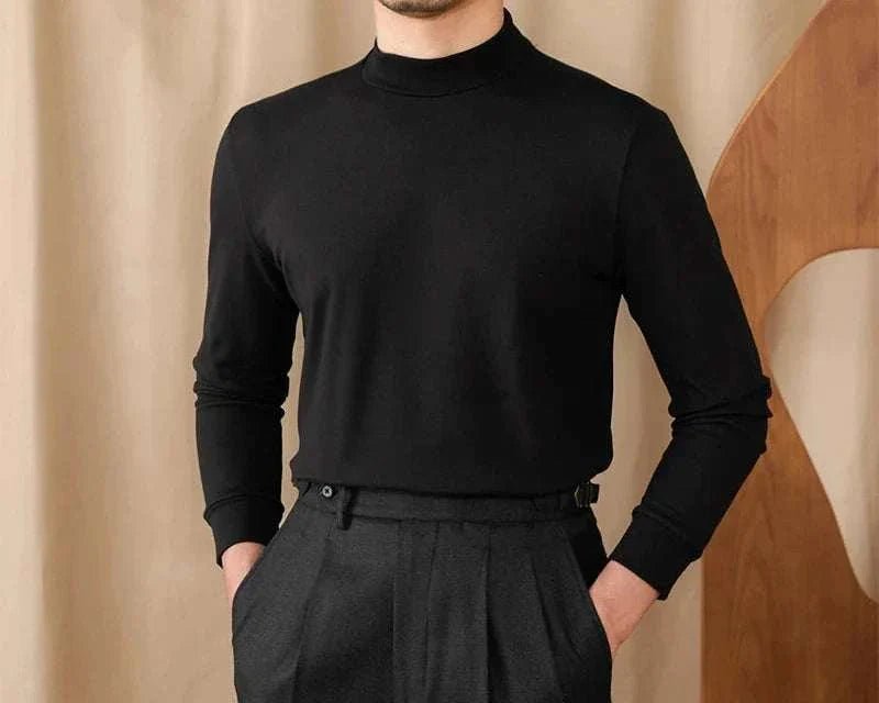 Soft half turtleneck sweater - Antonios