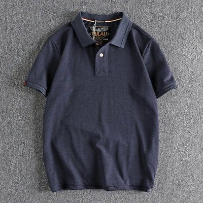 Spring premium cotton polo t-shirt - Antonios