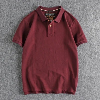 Spring premium cotton polo t-shirt - Antonios