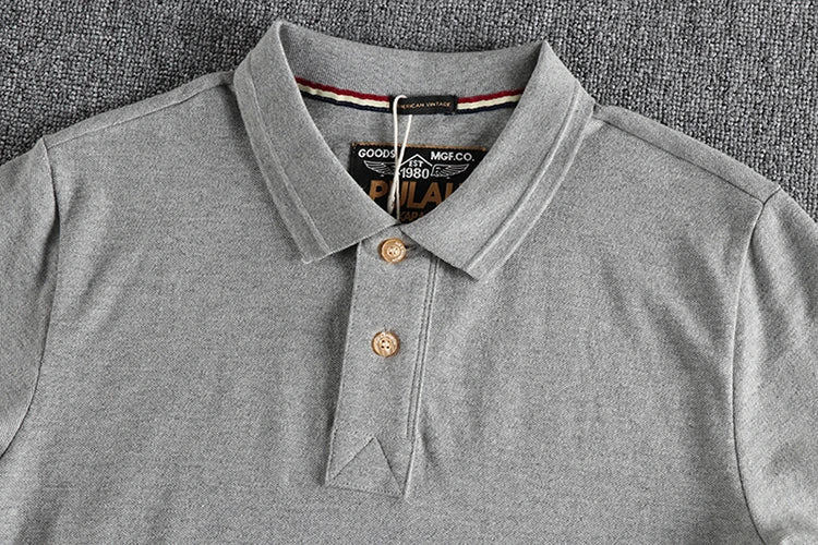Spring premium cotton polo t-shirt - Antonios