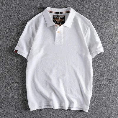 Spring premium cotton polo t-shirt - Antonios