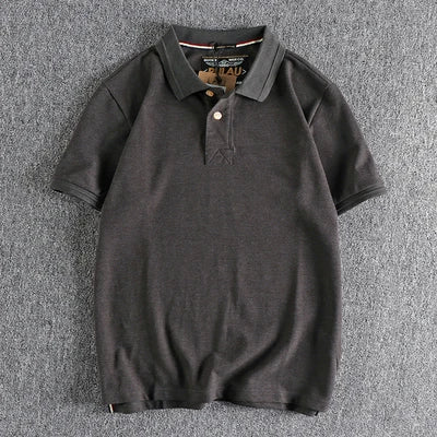 Spring premium cotton polo t-shirt - Antonios