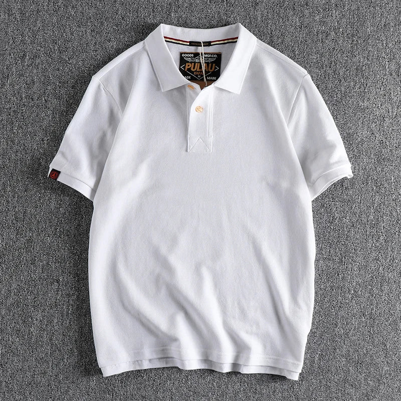 Spring premium cotton polo t-shirt - Antonios