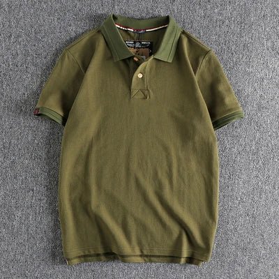 Spring premium cotton polo t-shirt - Antonios
