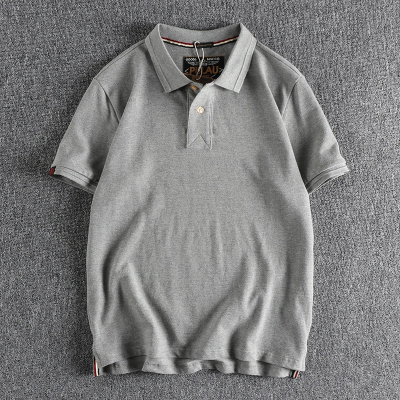 Spring premium cotton polo t-shirt - Antonios