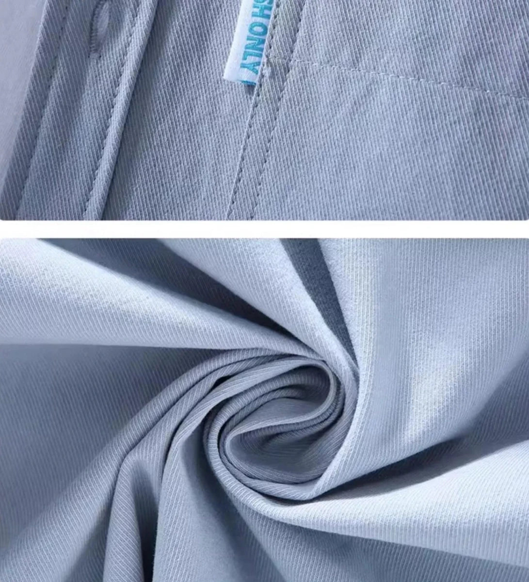 Spring solid color long sleeve loose fit lapel button - up - Antonios