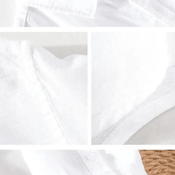 Spring stand collar long - sleeve casual streetwear button - up - Antonios