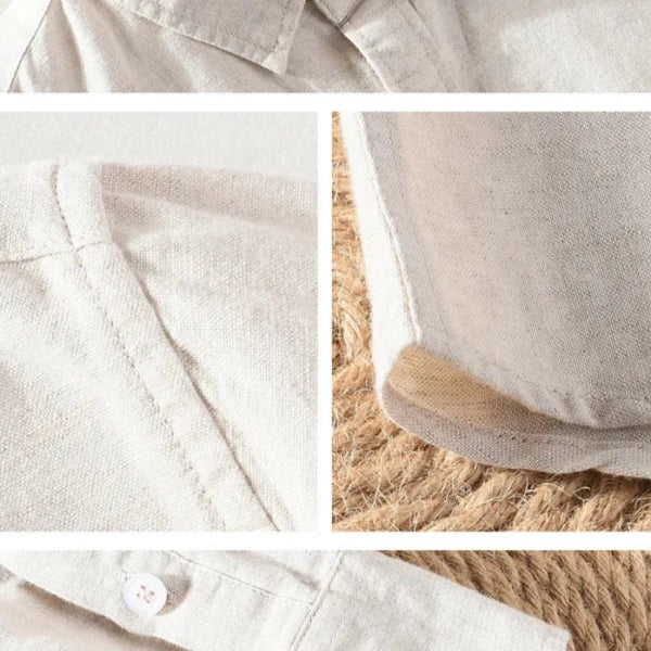 Spring stand collar long - sleeve casual streetwear button - up - Antonios