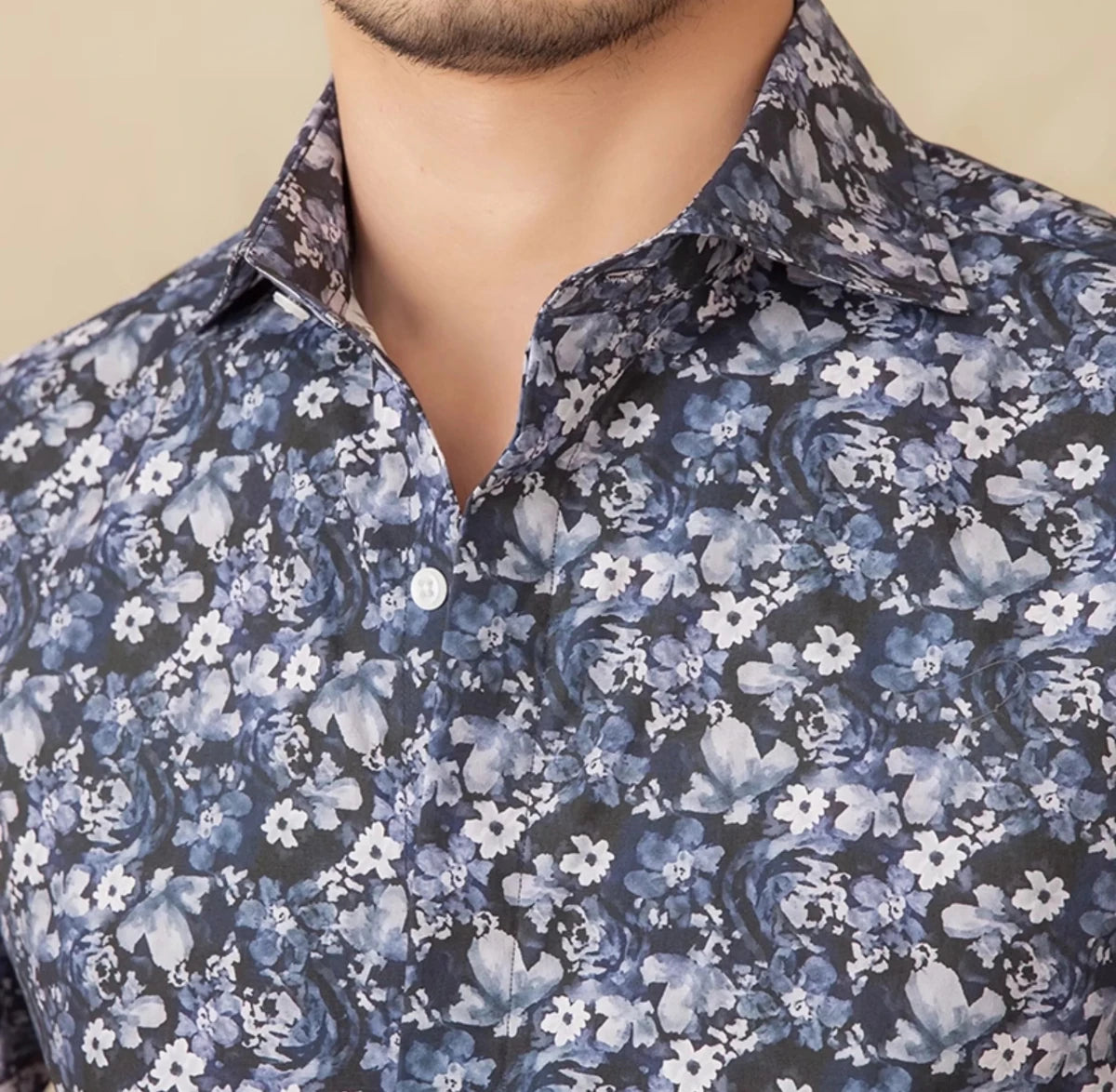 Spring vintage printed shirt - Antonios