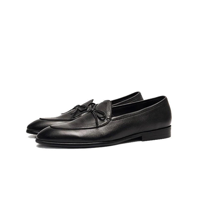 Square - toe bow loafer - Antonios