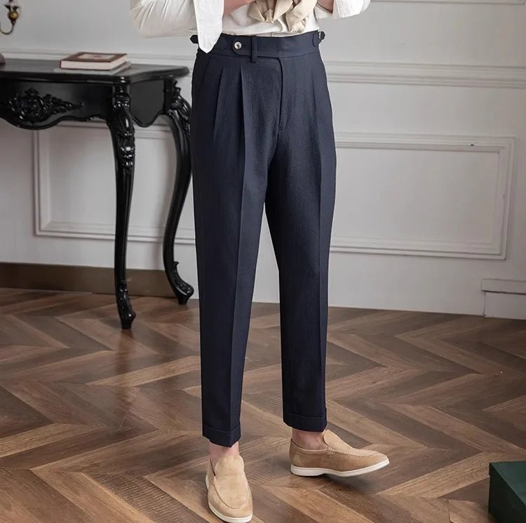 Straight fit suit elegant pants - Antonios