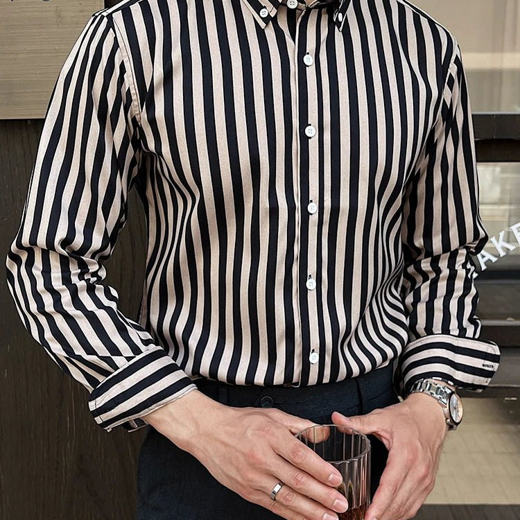 Striped business elegant shirt - Antonios