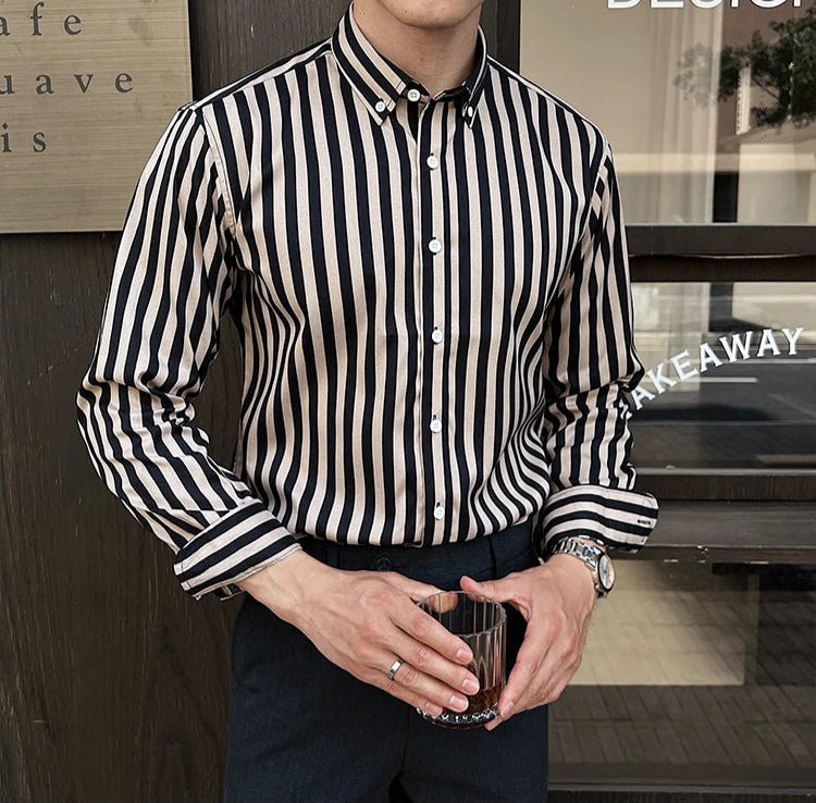 Striped business elegant shirt - Antonios