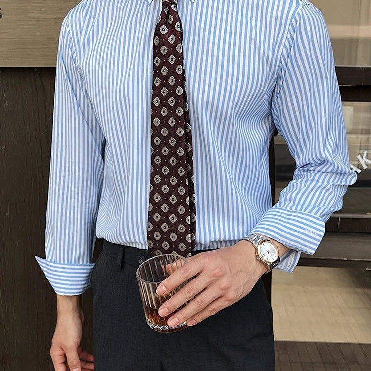 Striped business elegant shirt - Antonios