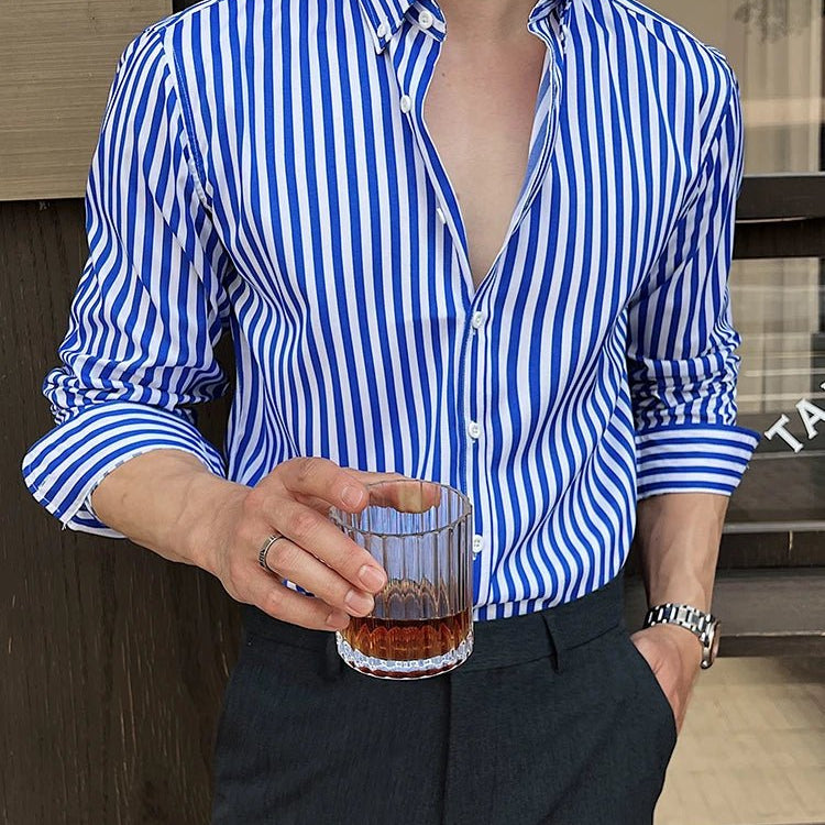Striped business elegant shirt - Antonios
