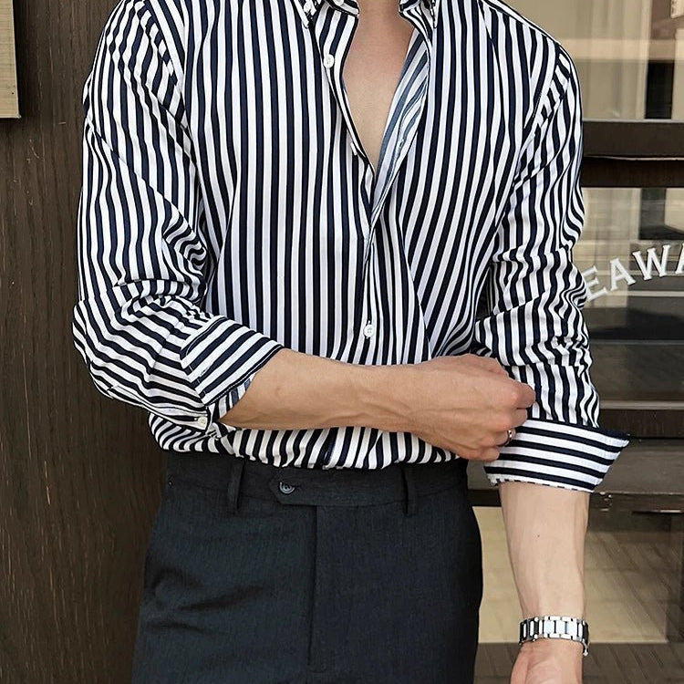 Striped business elegant shirt - Antonios