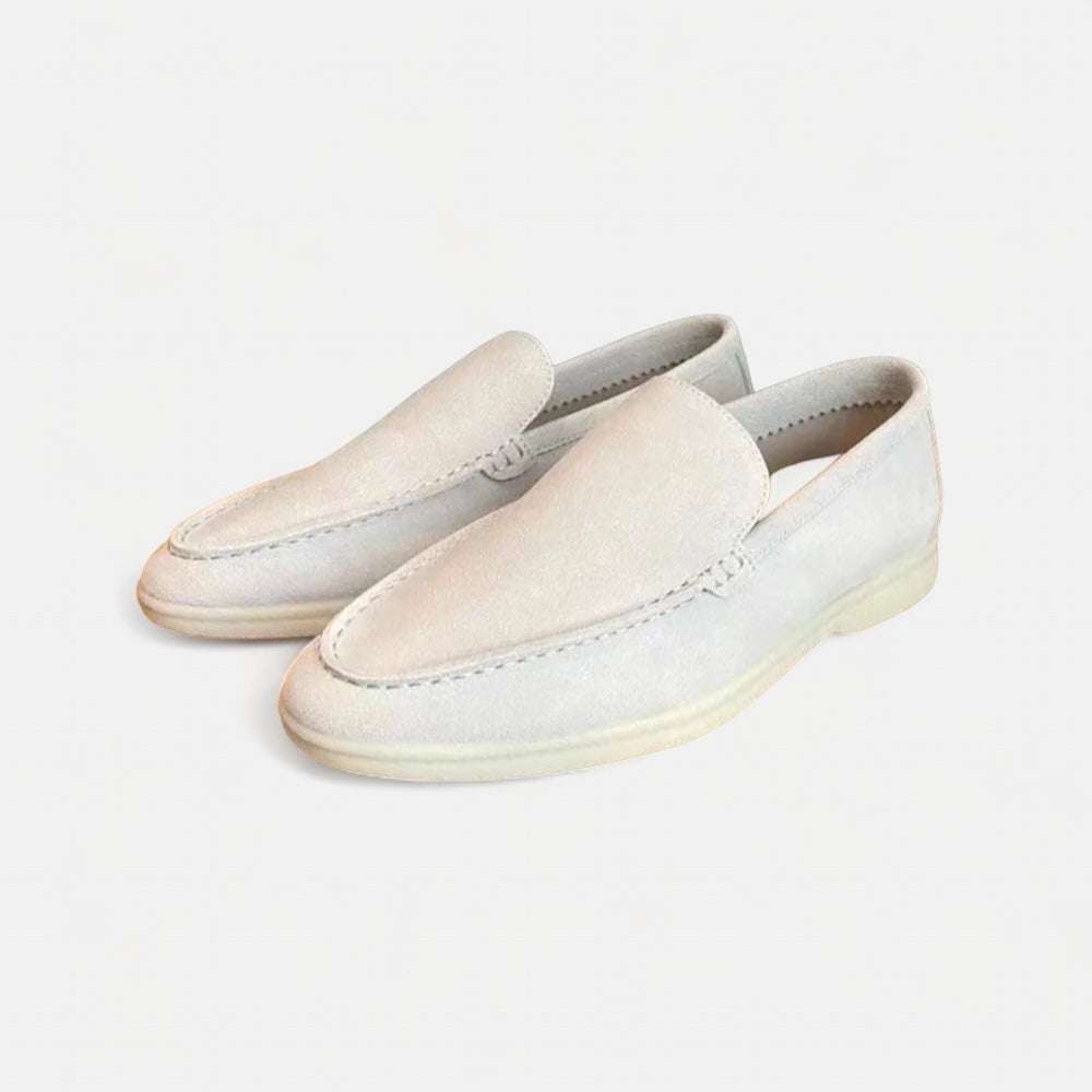Suede elegant loafers - Antonios