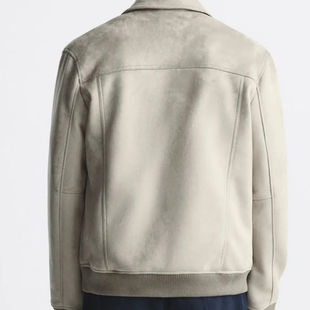 Suede Polo Jacket - Antonios