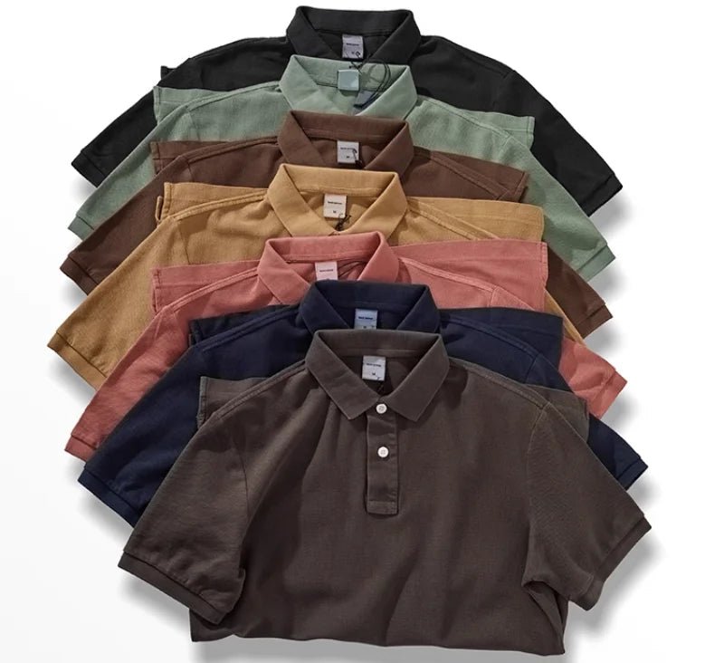 Summer american retro cotton t-shirt - Antonios