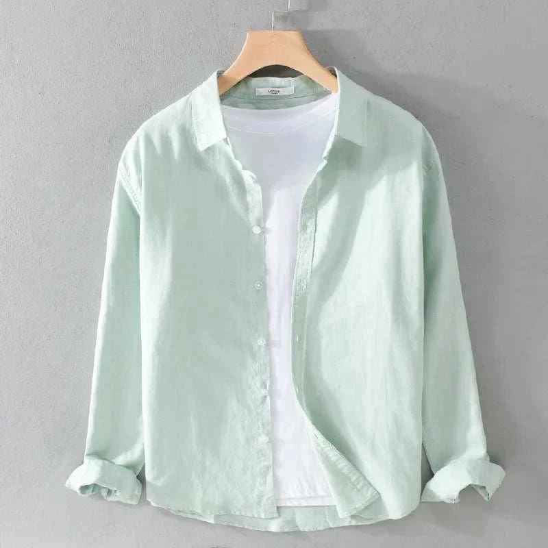 Summer casual long - sleeve shirt - Antonios