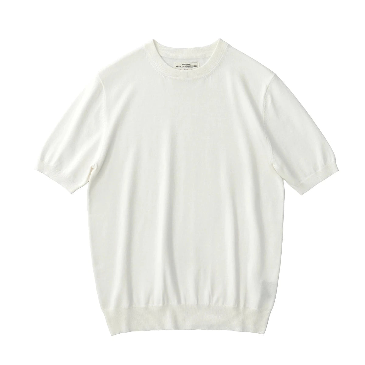 Summer knitted short - sleeved retro t-shirt - Antonios